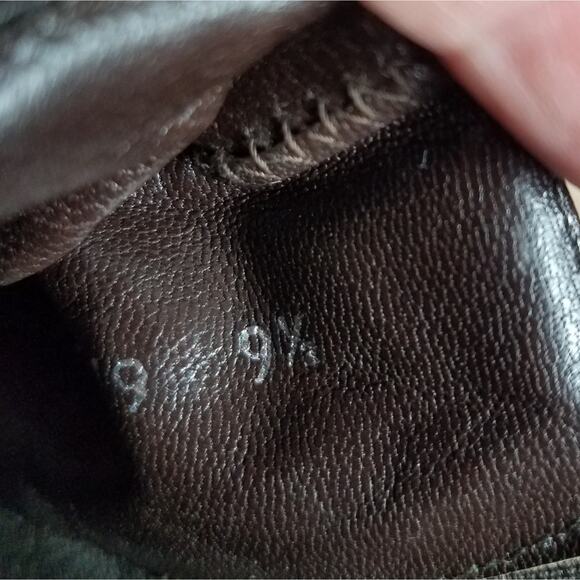 Stephane Kelian | Brown Suede Ankle Boots Platform 9.5 Slip On - Picture 9 of 11